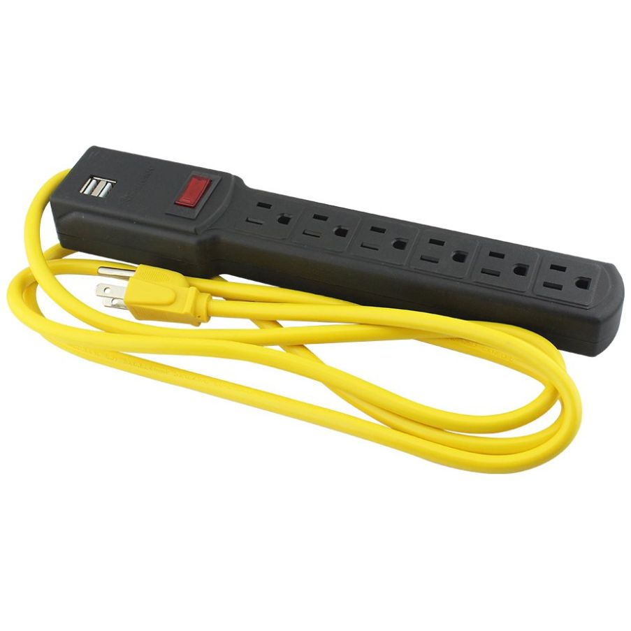 Supresor de Picos Sanelec 270 Joules C/ Usb