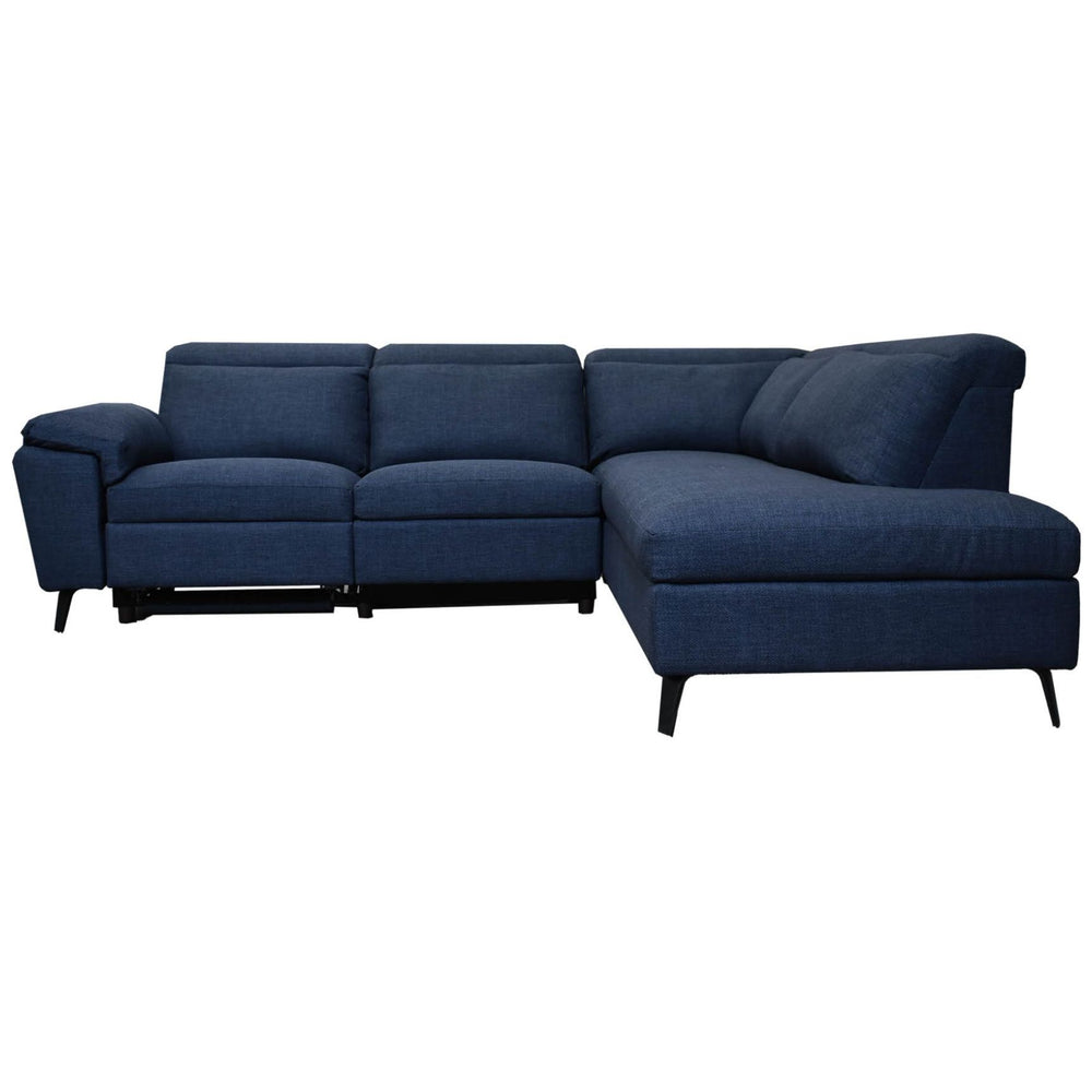 Sala Modular Derecha Duster Tela Azul Marino Liz