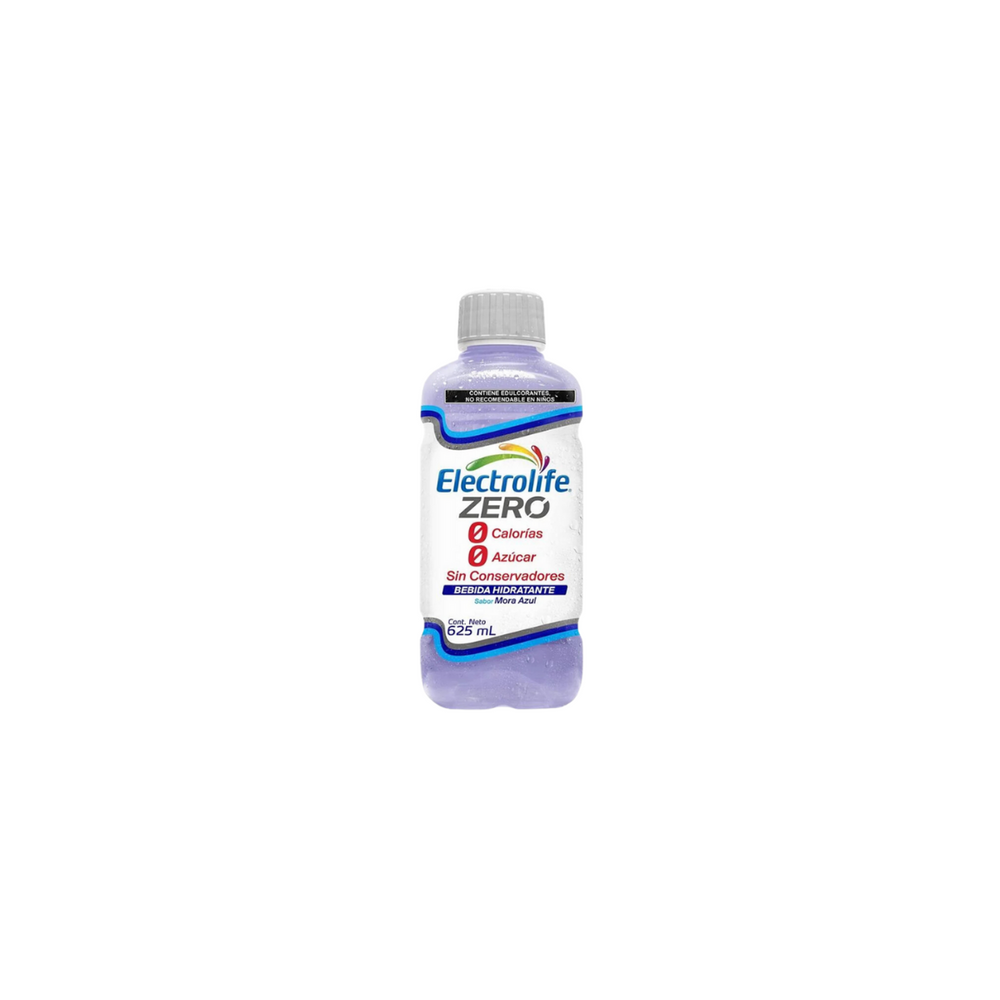 ELECTROLIFE ZERO MORA AZUL 625 ML