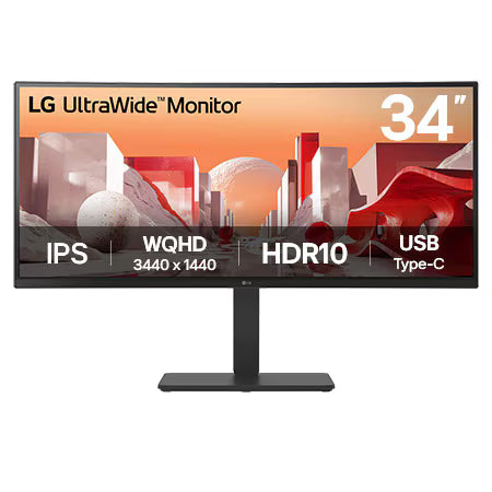 Monitor UltraWide QHD IPS Curvo de 34