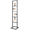 Lámpara  de Pie Decorativa Negra de Bombillas Home \& Details Color Hnwyfl045