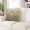 Cojin Home \& Details Diamond Terciopelo 45X45Cm Dorado