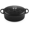 Cacerola Ovalada 31 Cm Black Black Le Creuset