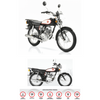 MOTO KURAZAI CLASSIC STANDARD 125CC NEGRA 2023
